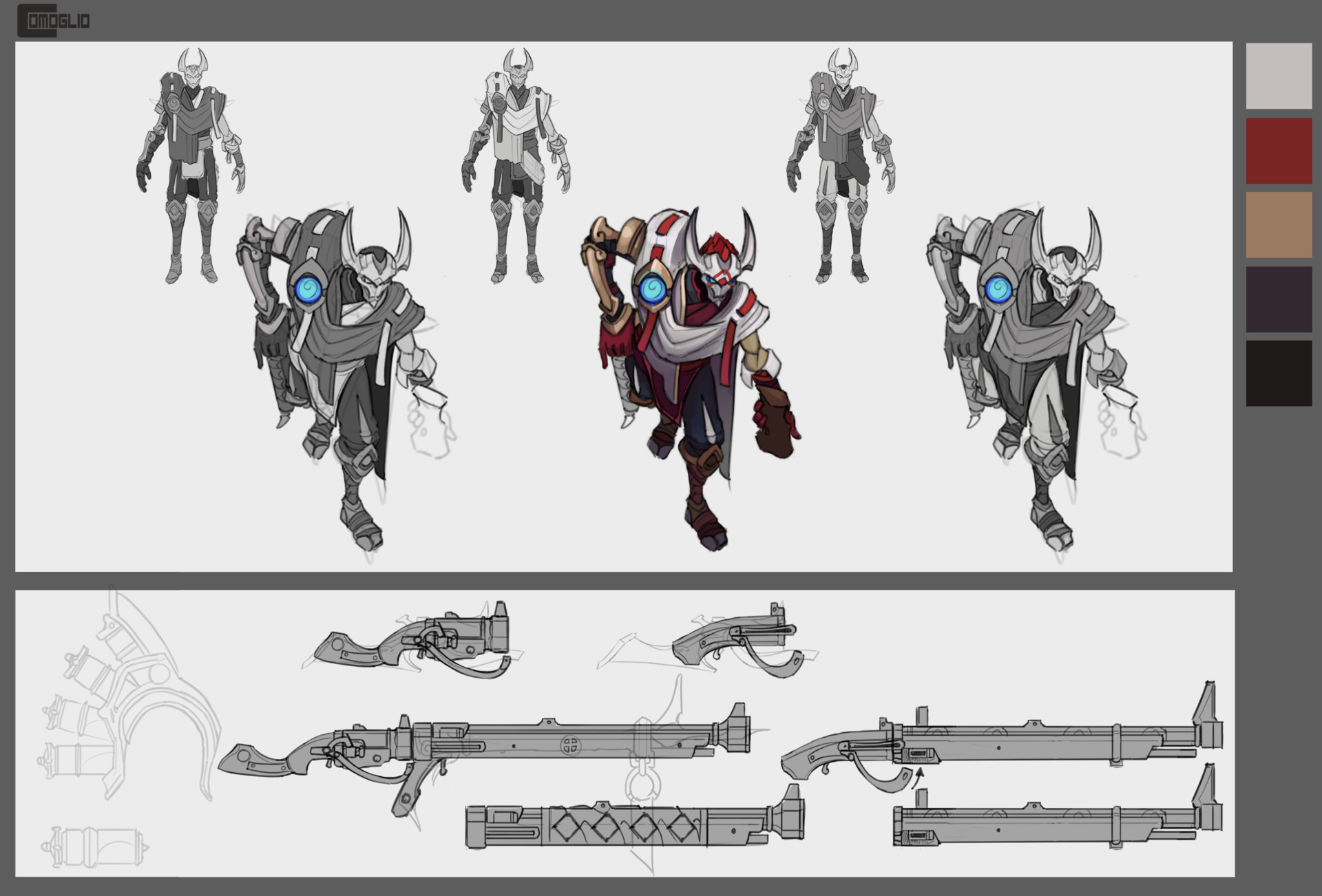Artstation Blood Moon Jhin Jon Comoglio