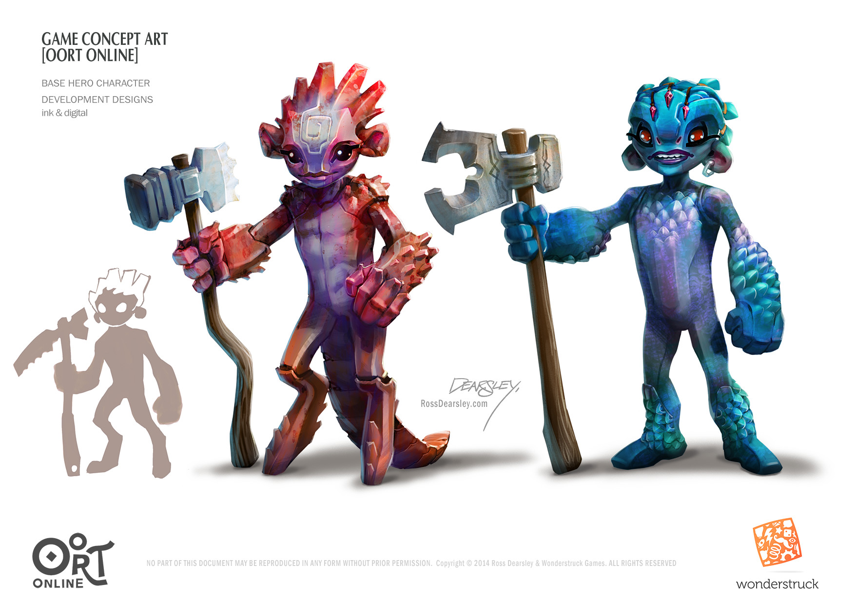 ArtStation Oort Online [now 'Boundless'] Character Designs