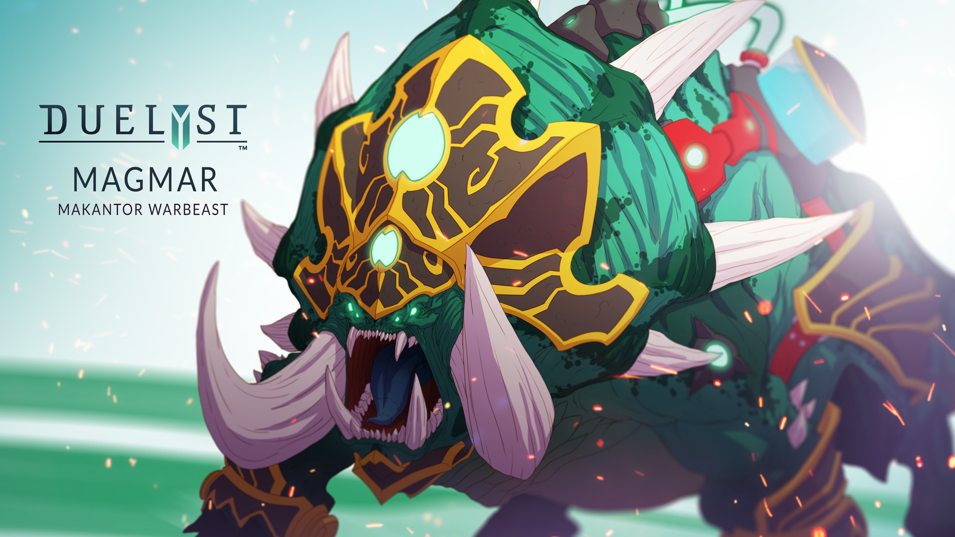 Artstation Magmar Makantor Warbeast Midshot