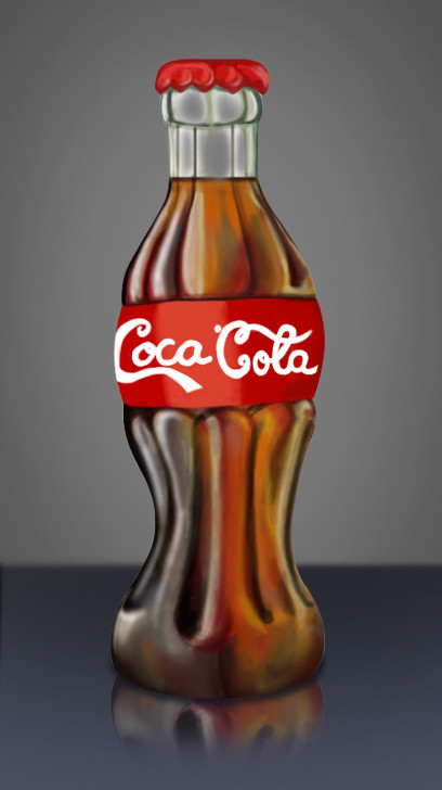 Artstation Coke Cartoon Shiwani Thakur