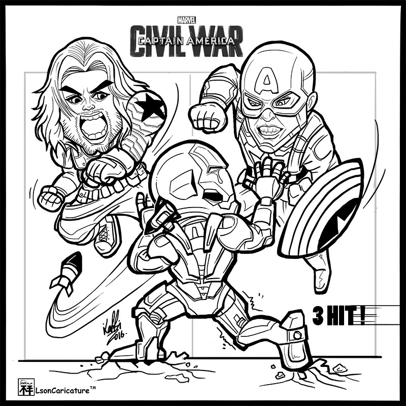 ArtStation - Captain America Civil War