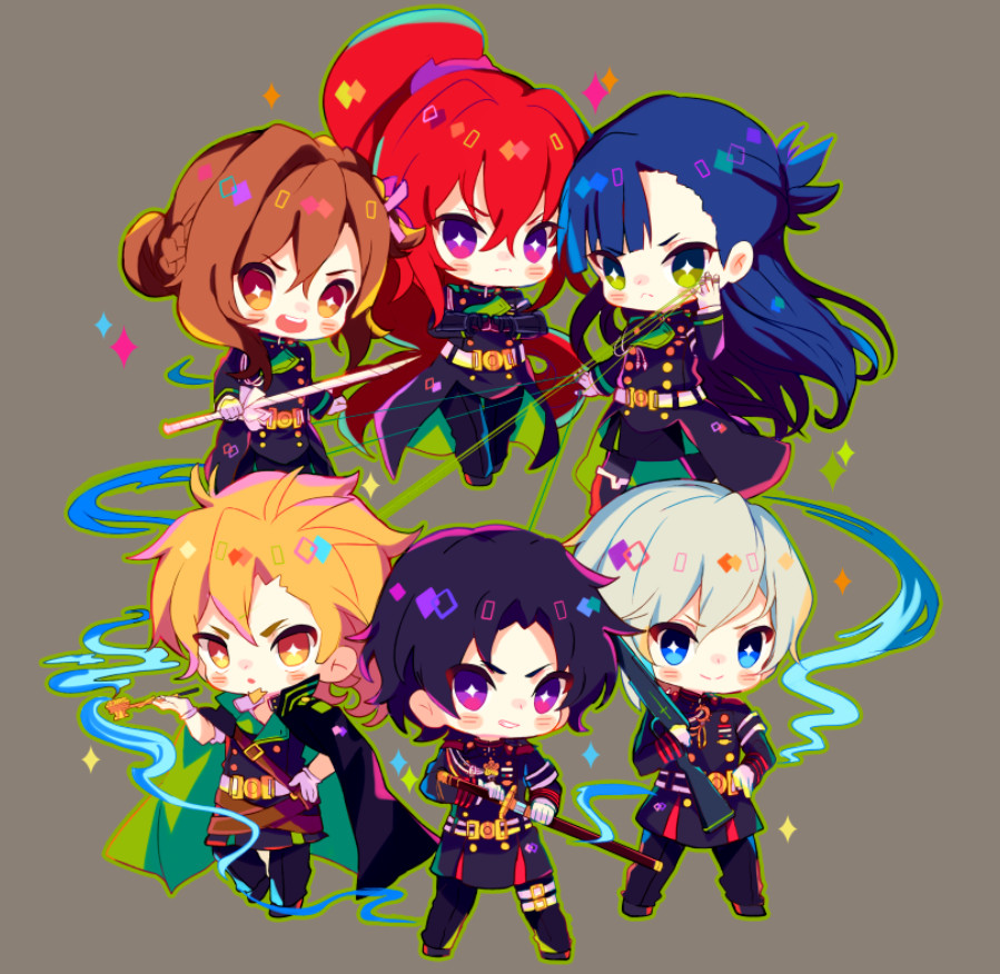 Owari no Seraph OC and Guren's squad by Sulmendis on DeviantArt