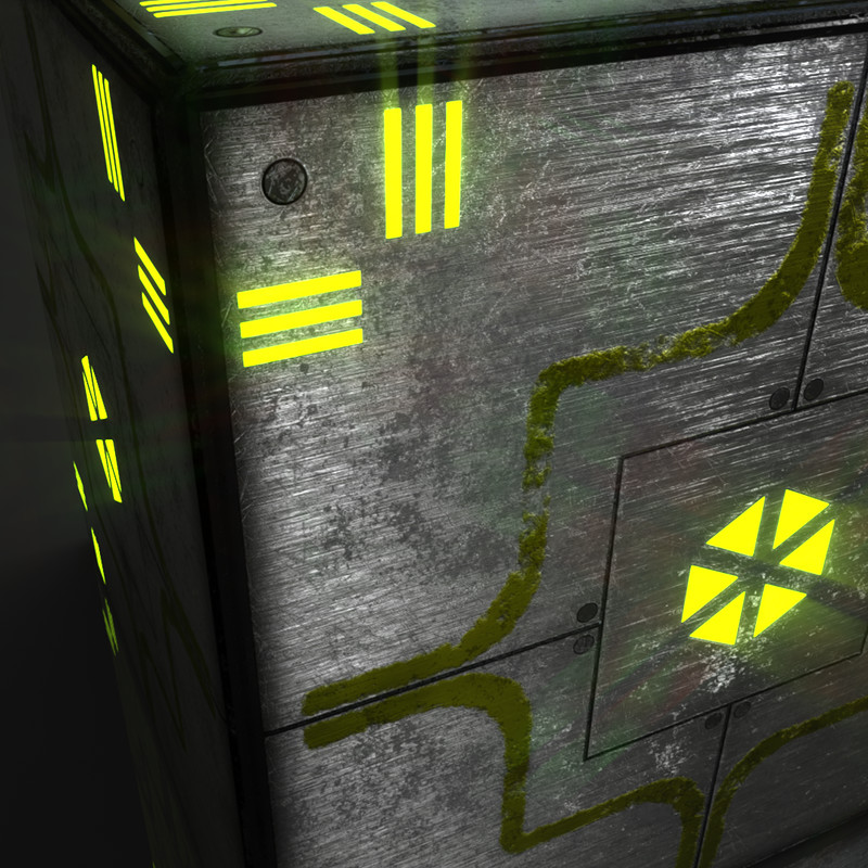SciFi Panel Substance