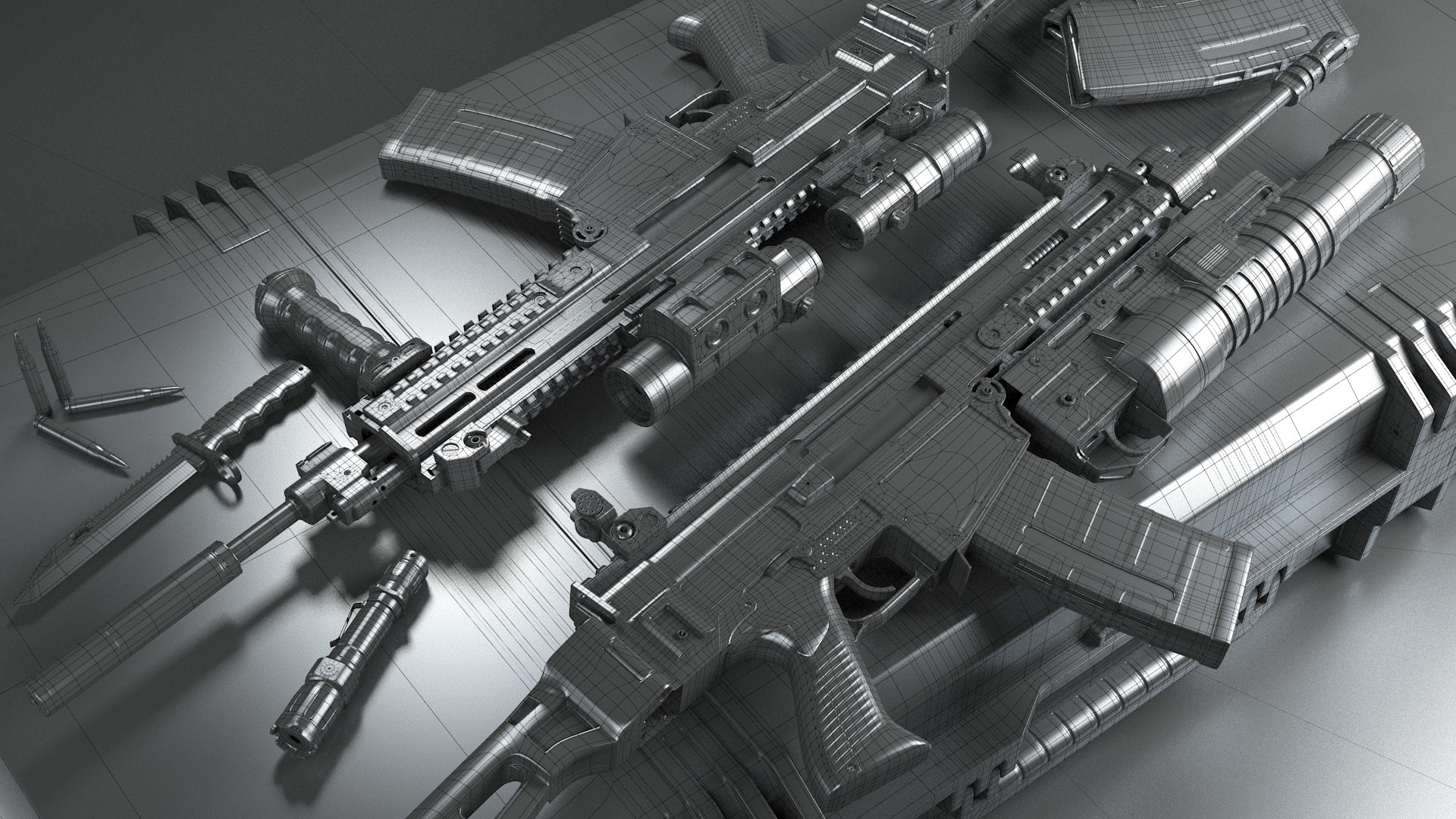 Mouse pad grande para jogos XXL, arma Cz-805 Bren Assault Rifle