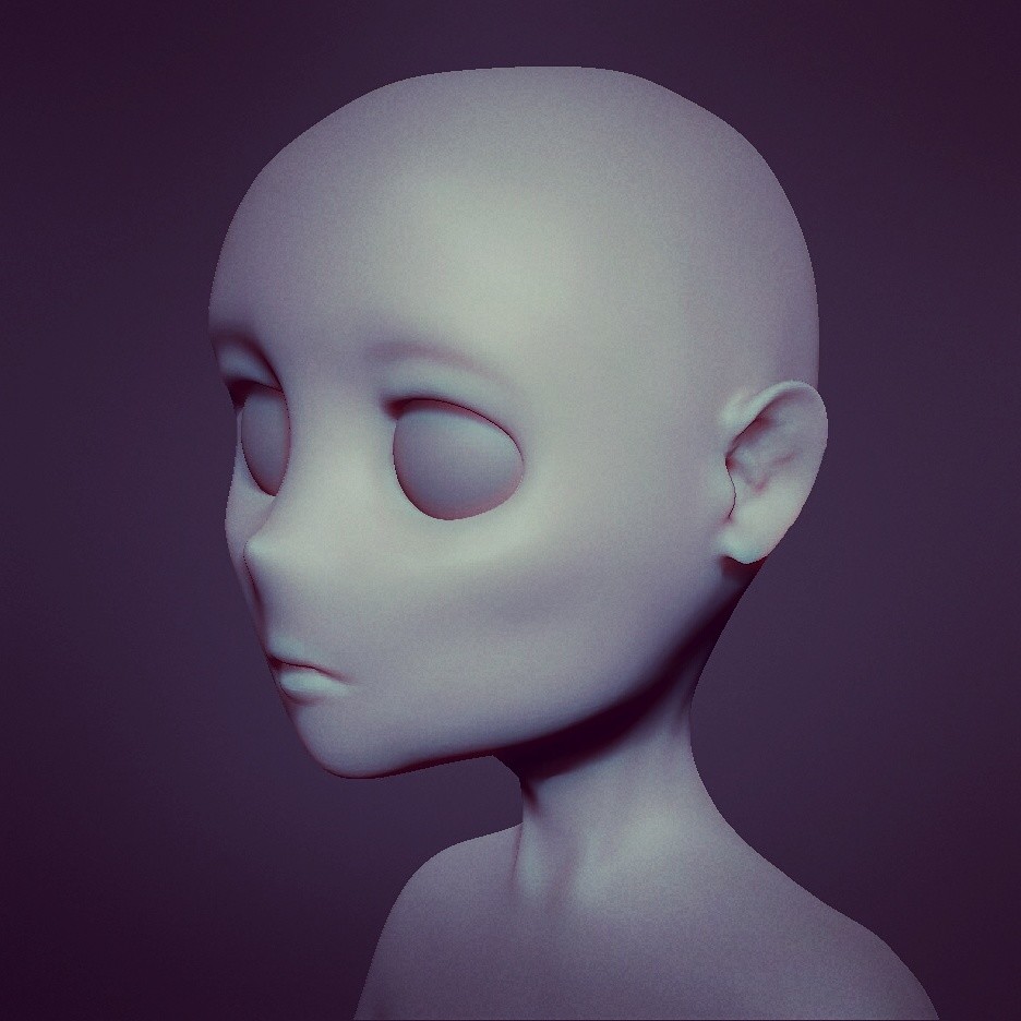 Cartoon Head 3D Models for Download  TurboSquid