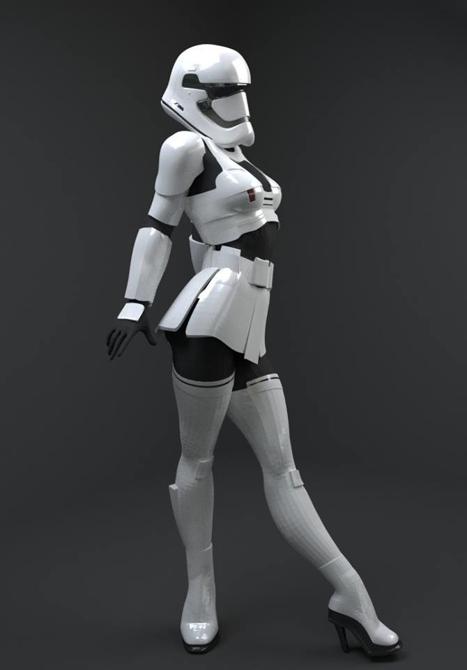 stormtrooper girl