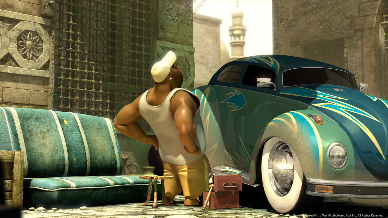 Stephen Dagg Need For Speed Nitro Promotion Work