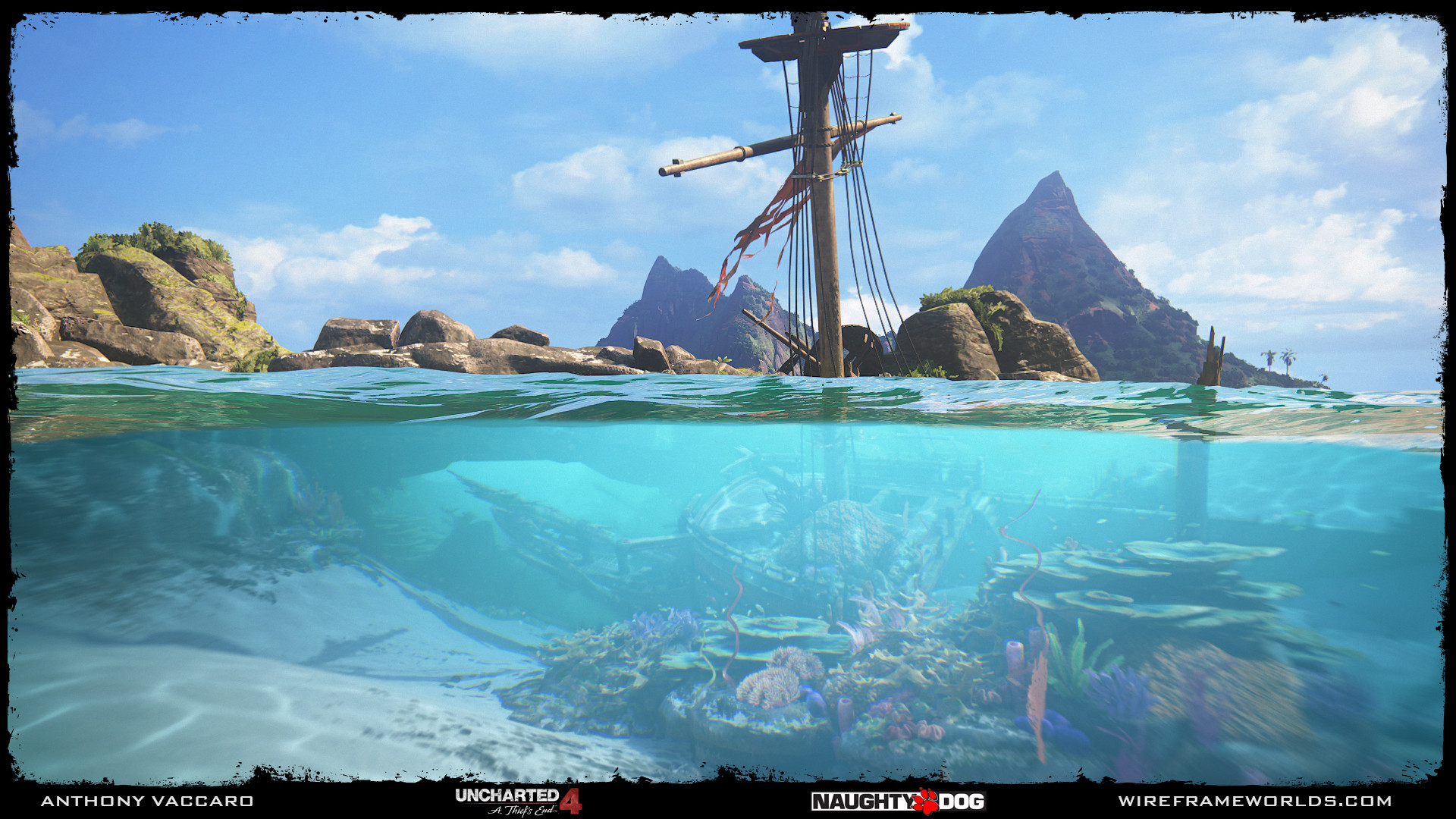 Artstation Uncharted 4 A Thief S End Reef Anthony Vaccaro