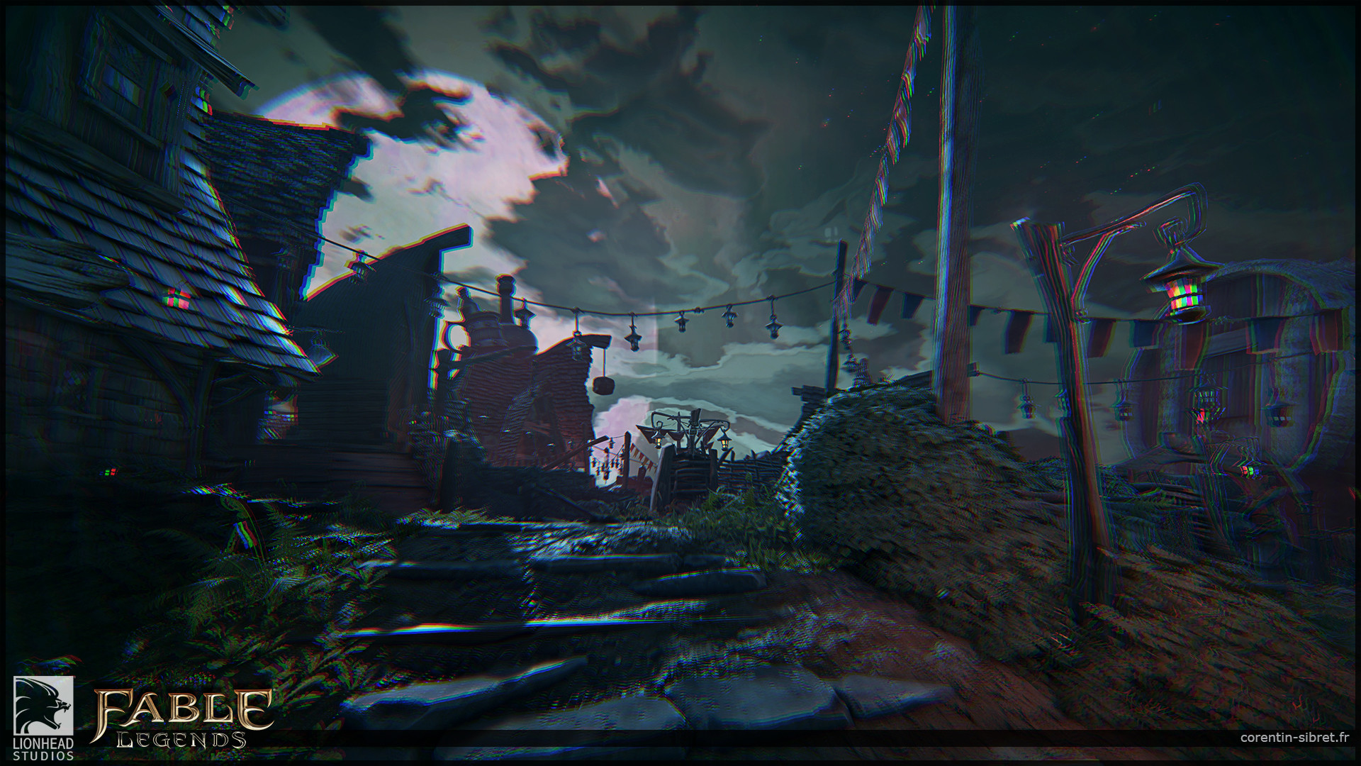 Artstation Fable Legends Last Night Arena2 Hero Art View Corentin Sibret