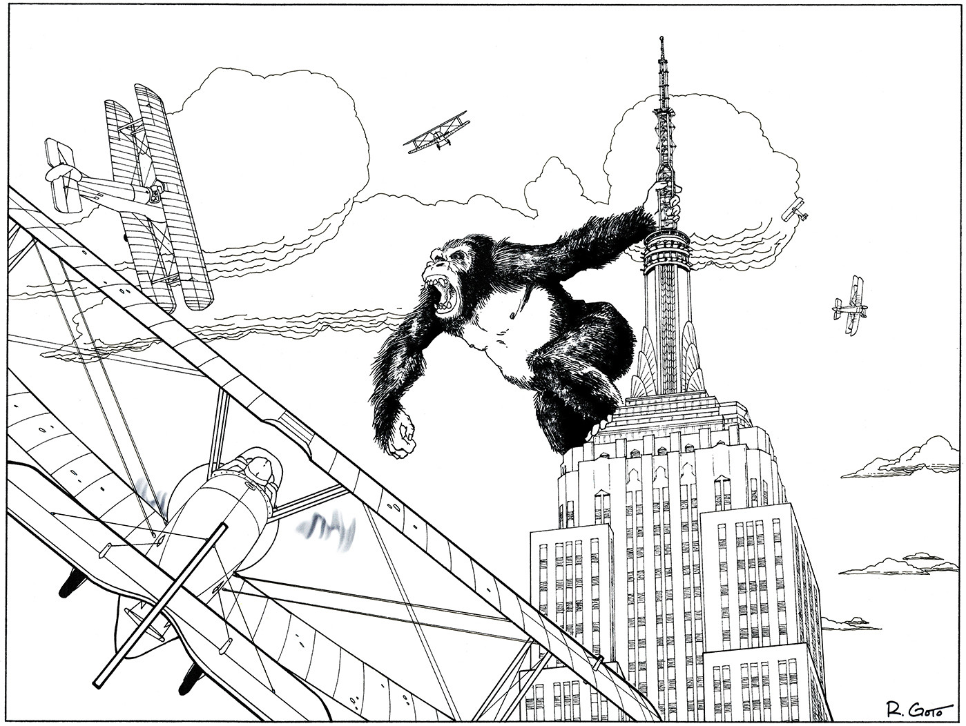 Featured image of post How To Draw King Kong Step By Step Here we are going to draw a face of king kong