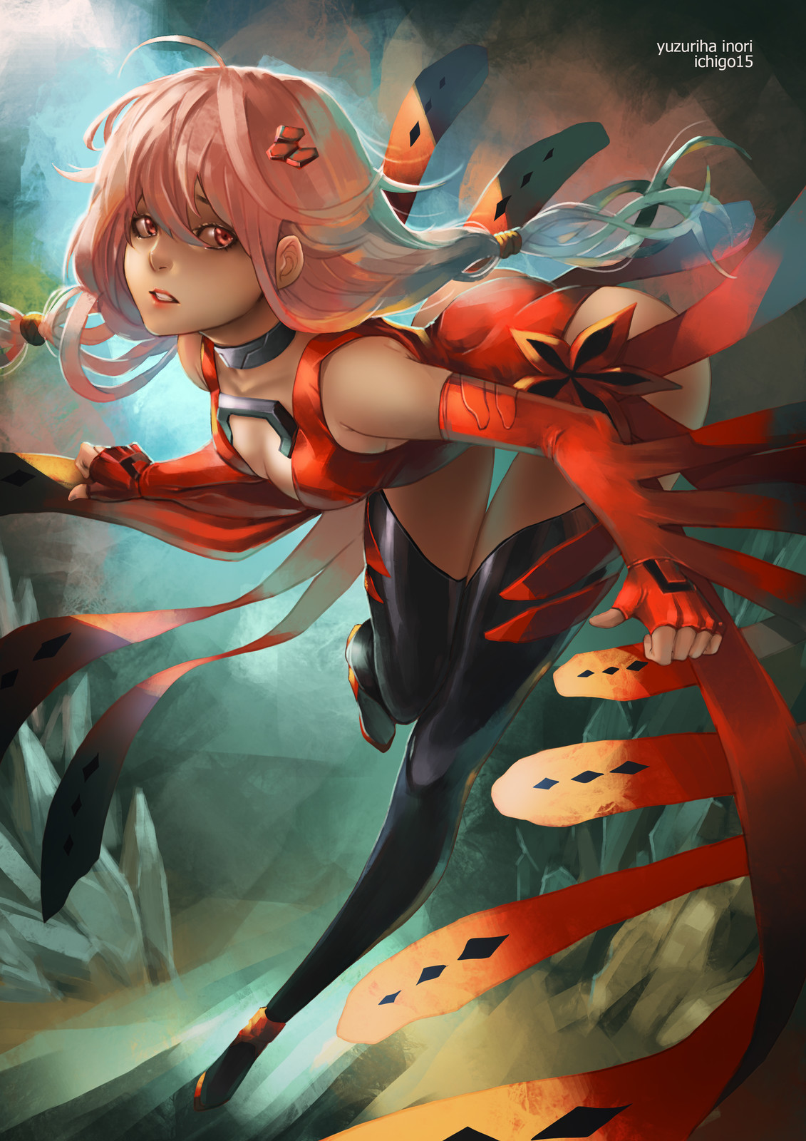 ArtStation - Inori - Guilty Crown Fan Art