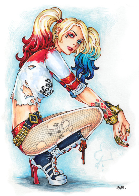Artstation Harley Quinn Candra Gloomblade