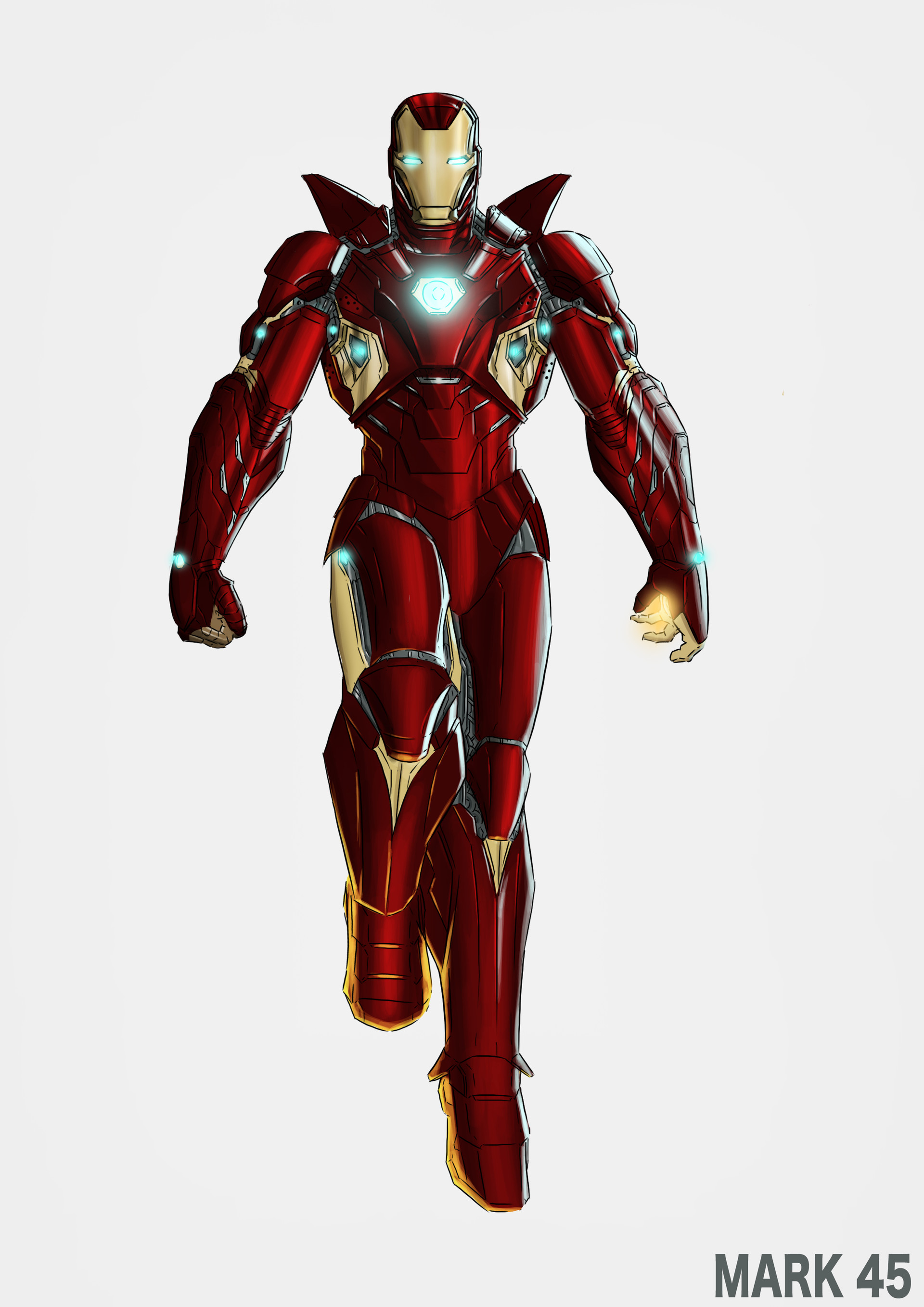 iron man mark 45 armor