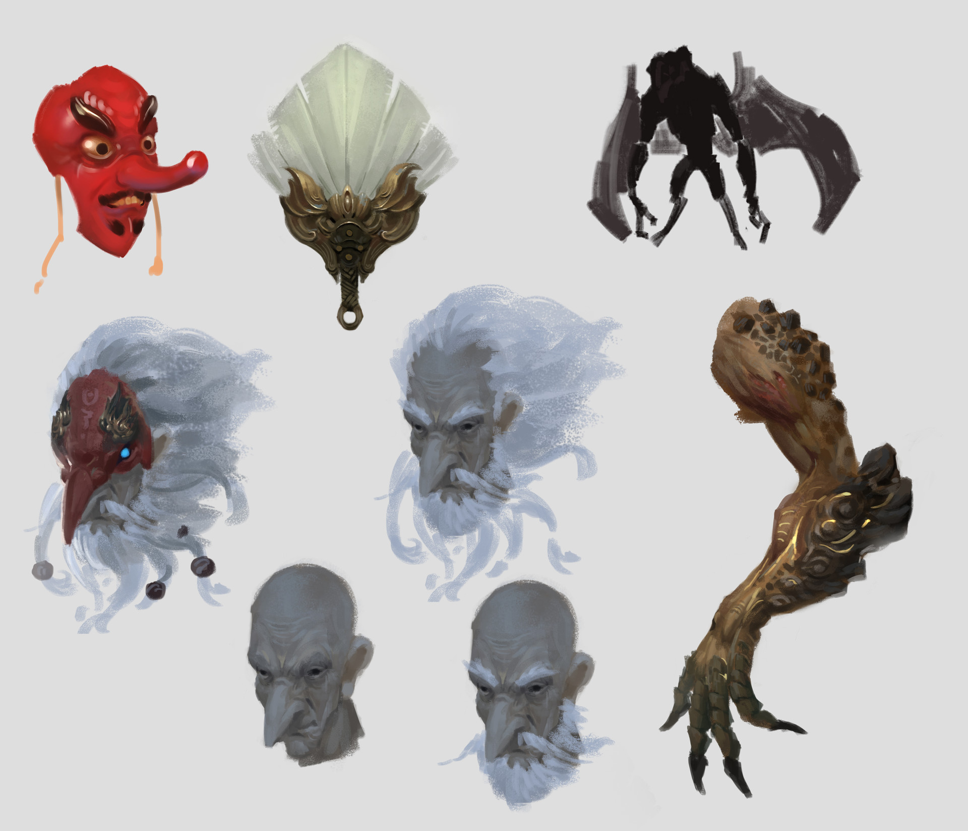 ArtStation 2016516天狗概设