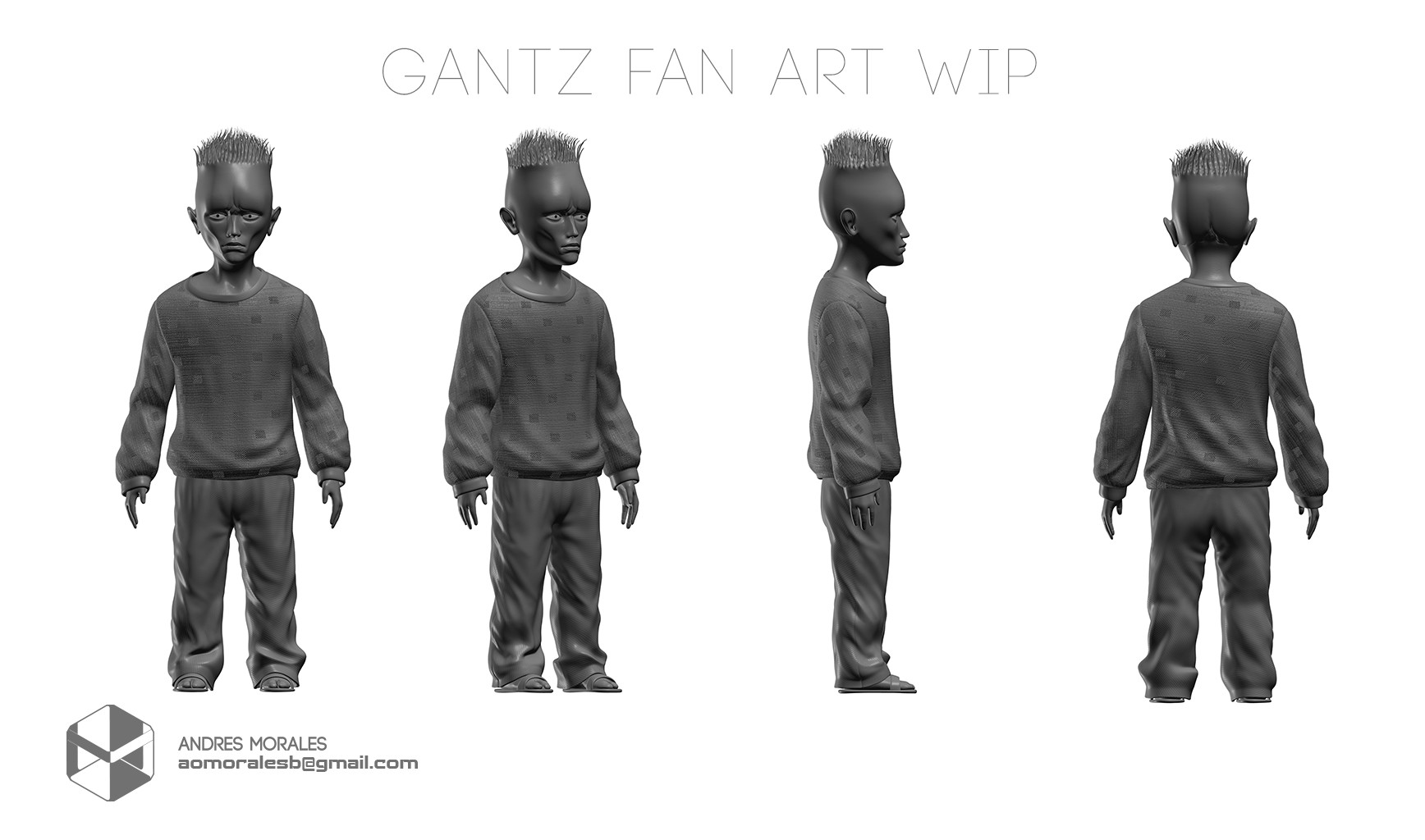 Artstation Gantz Onion Alien Anatom Zero
