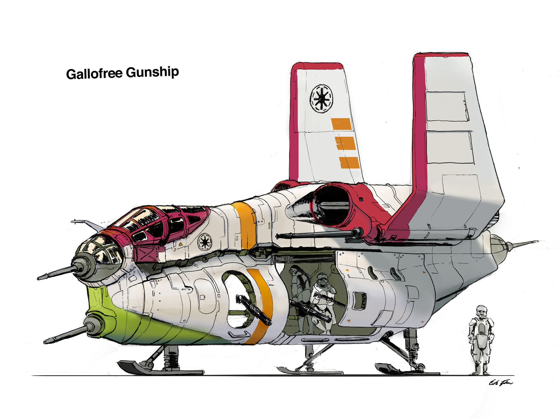 star wars transport ship toy