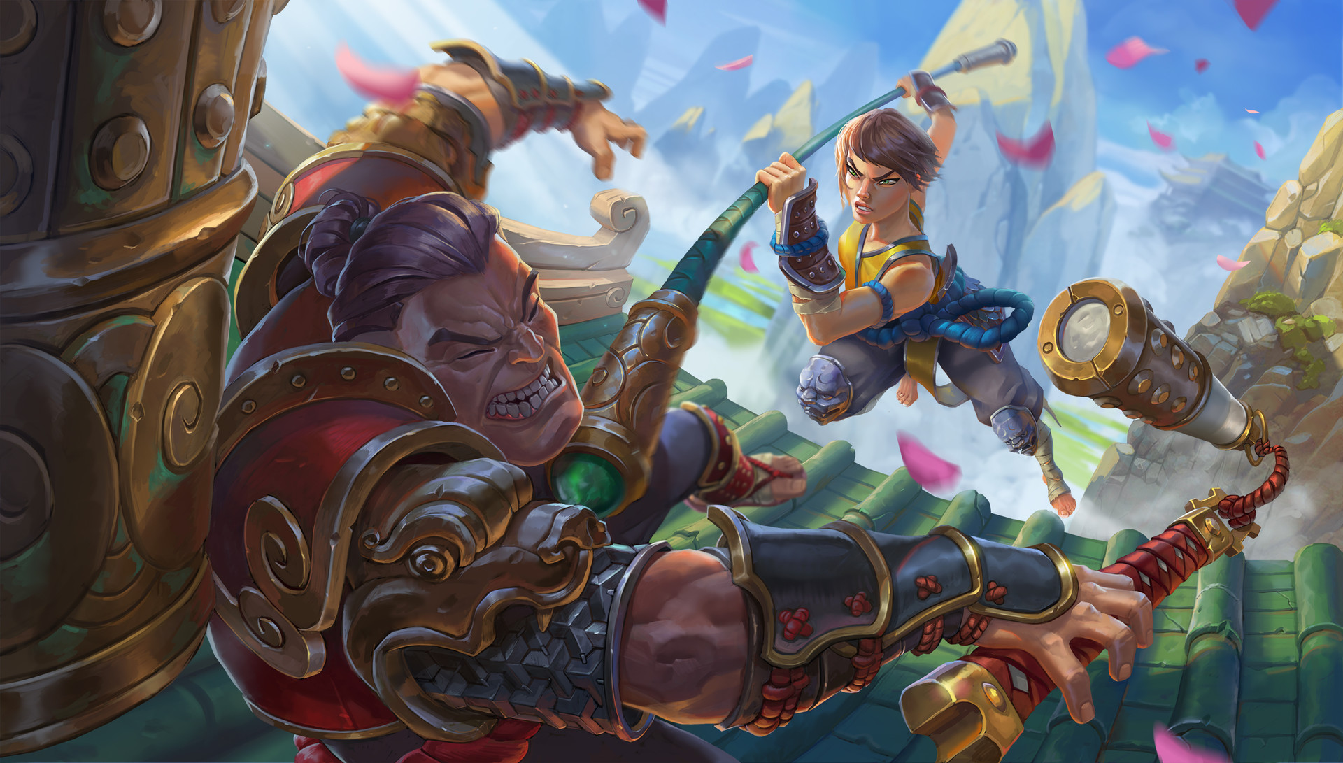 ArtStation - Shadow Fight Illustration, Vladimir Kafanov