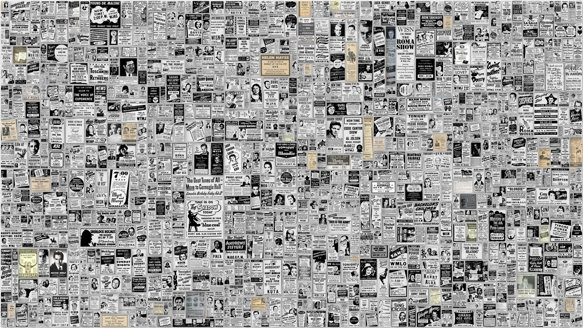 Newspaper Background