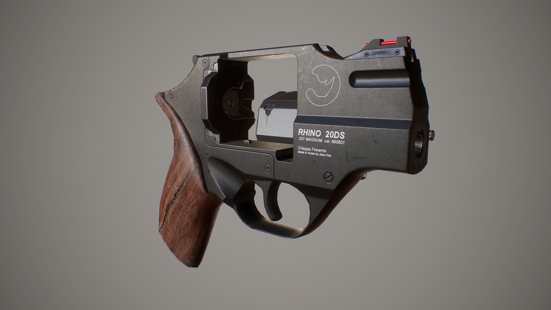 Artstation Chiappa Rhino 20ds Jisoo Kim