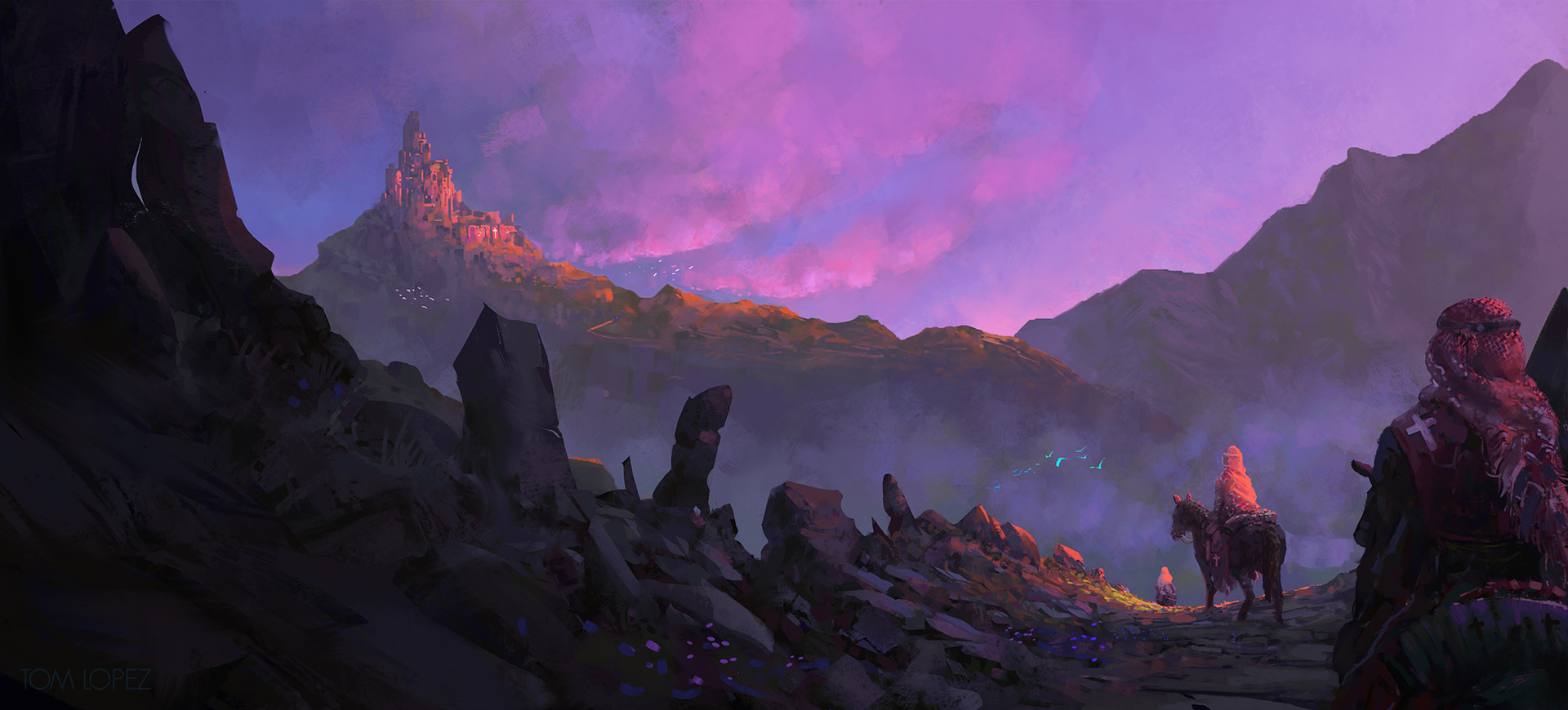 Artstation The Long Journey Home Tom Lopez