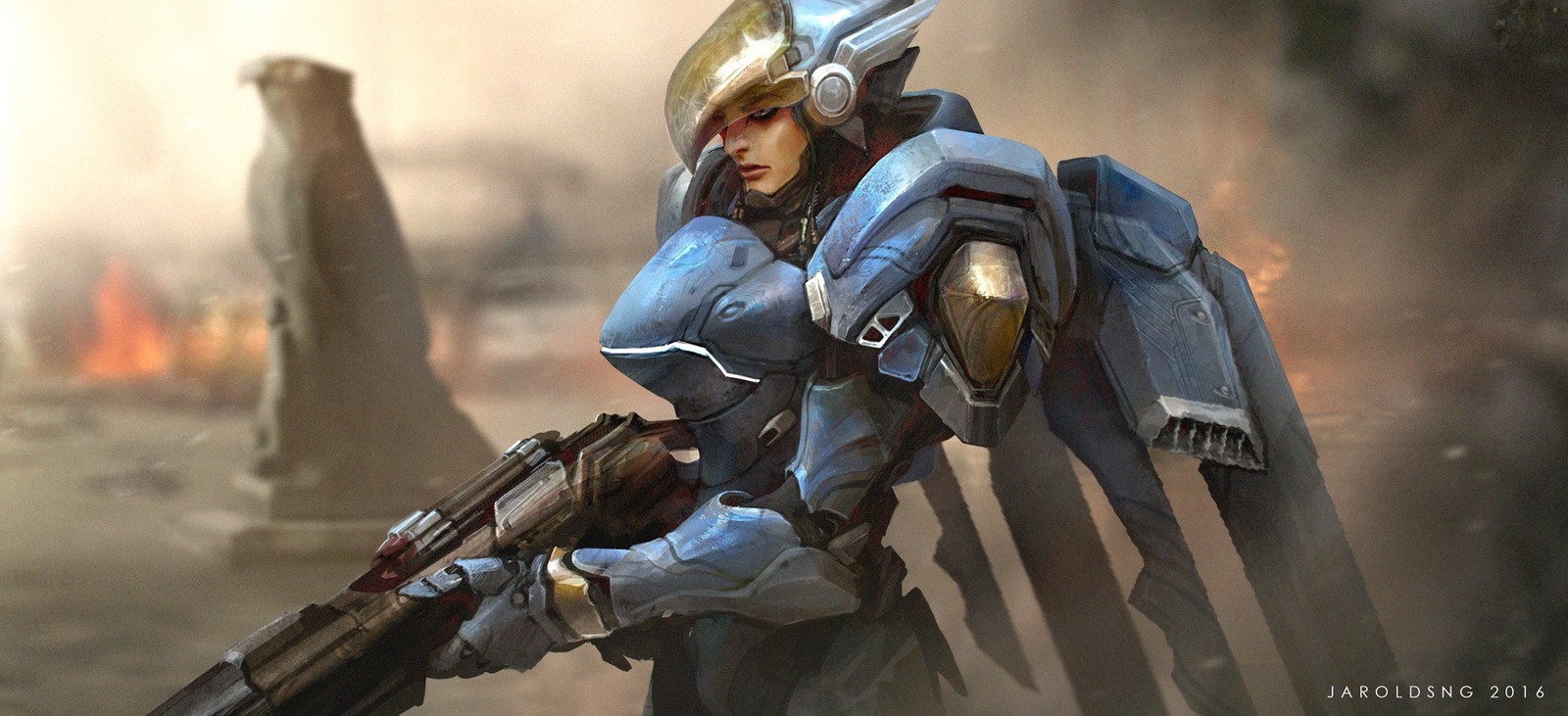 OVERWATCH: Pharah - Justice rains from above!