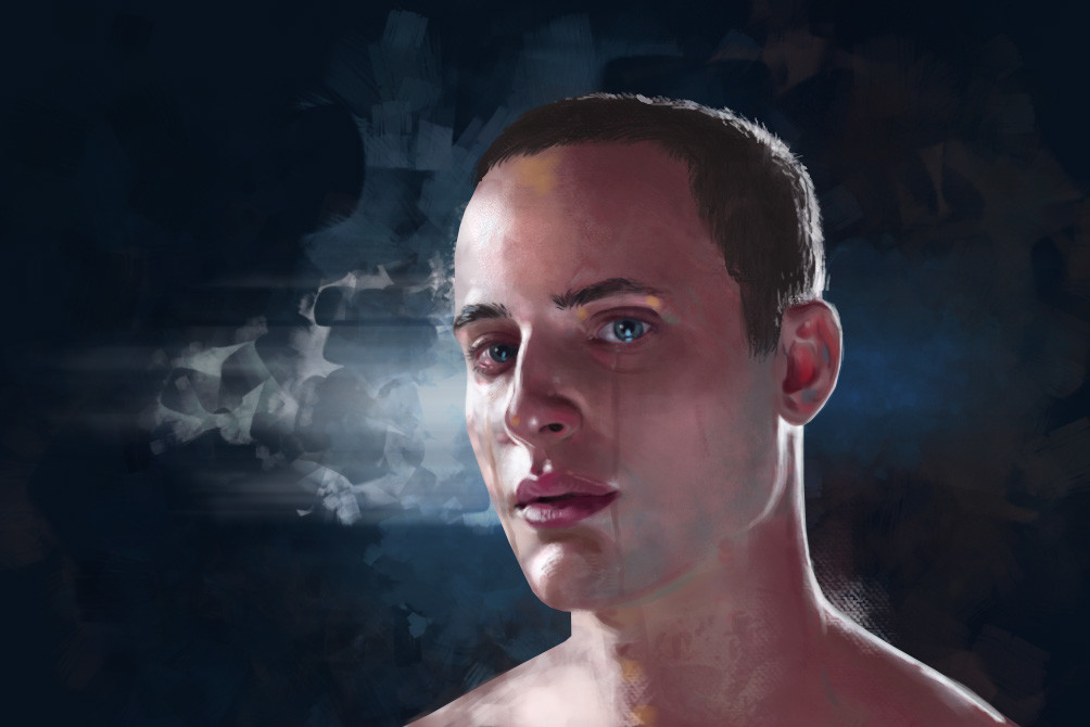 Artstation Crying Man Joao Laranjeiro