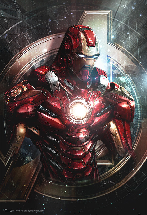 ArtStation - Iron Man, John Giang