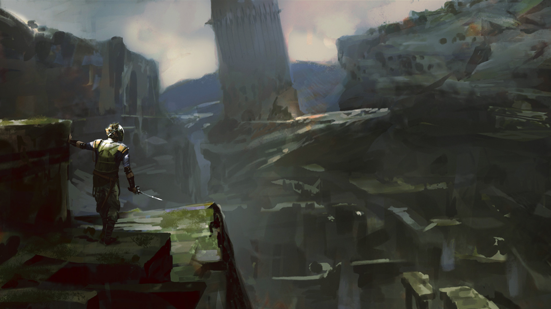 Artstation Absolver Concept Art Michel Donze
