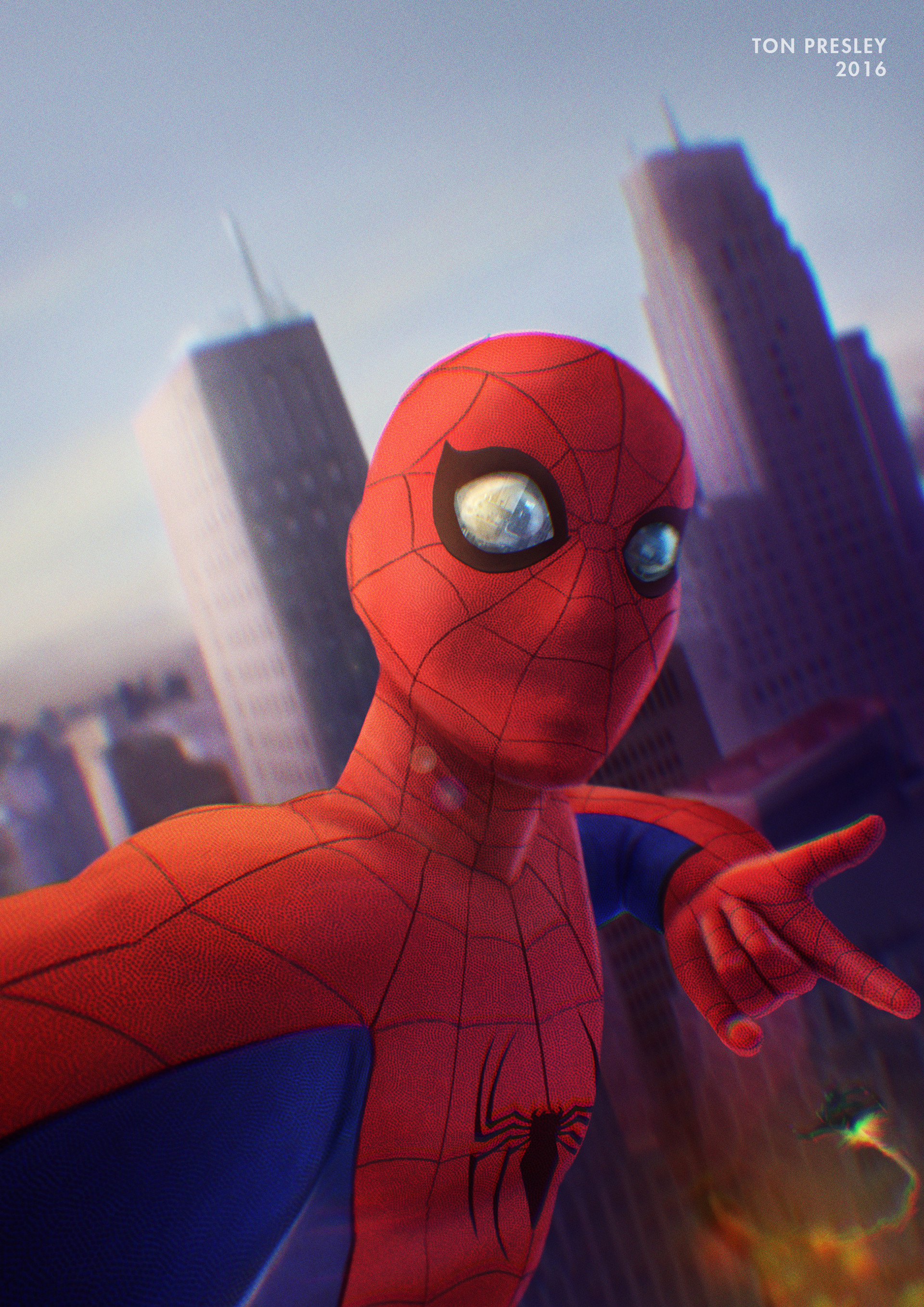 ArtStation - Spider-Selfie