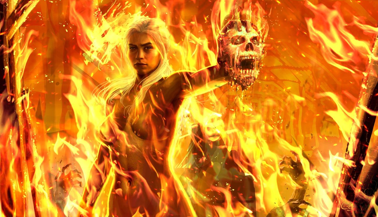 artstation khaleesi mother of dragons