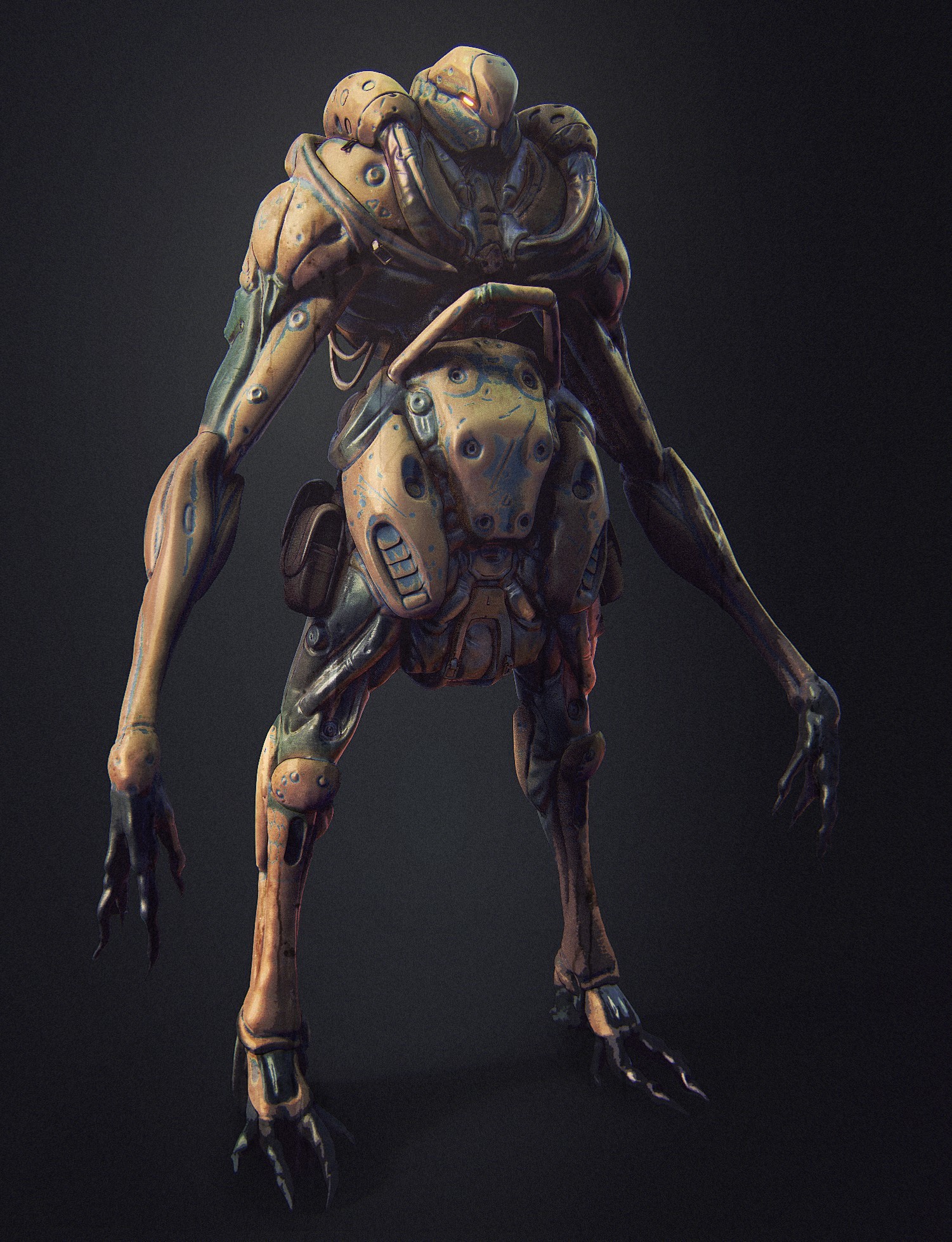 Artstation Alien 1 Eugene Gottsnake