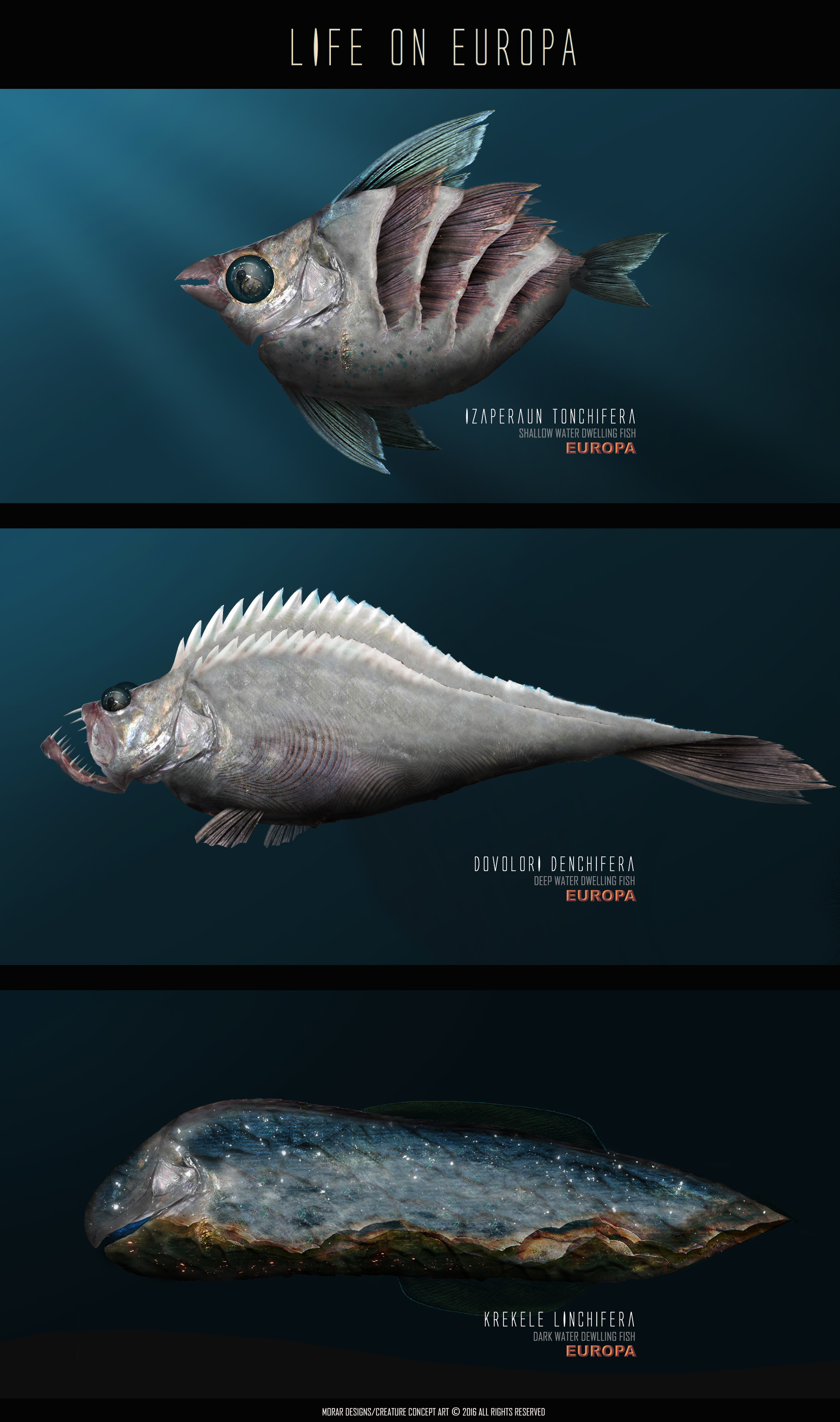 Artstation Fish On Europa Axxo 2