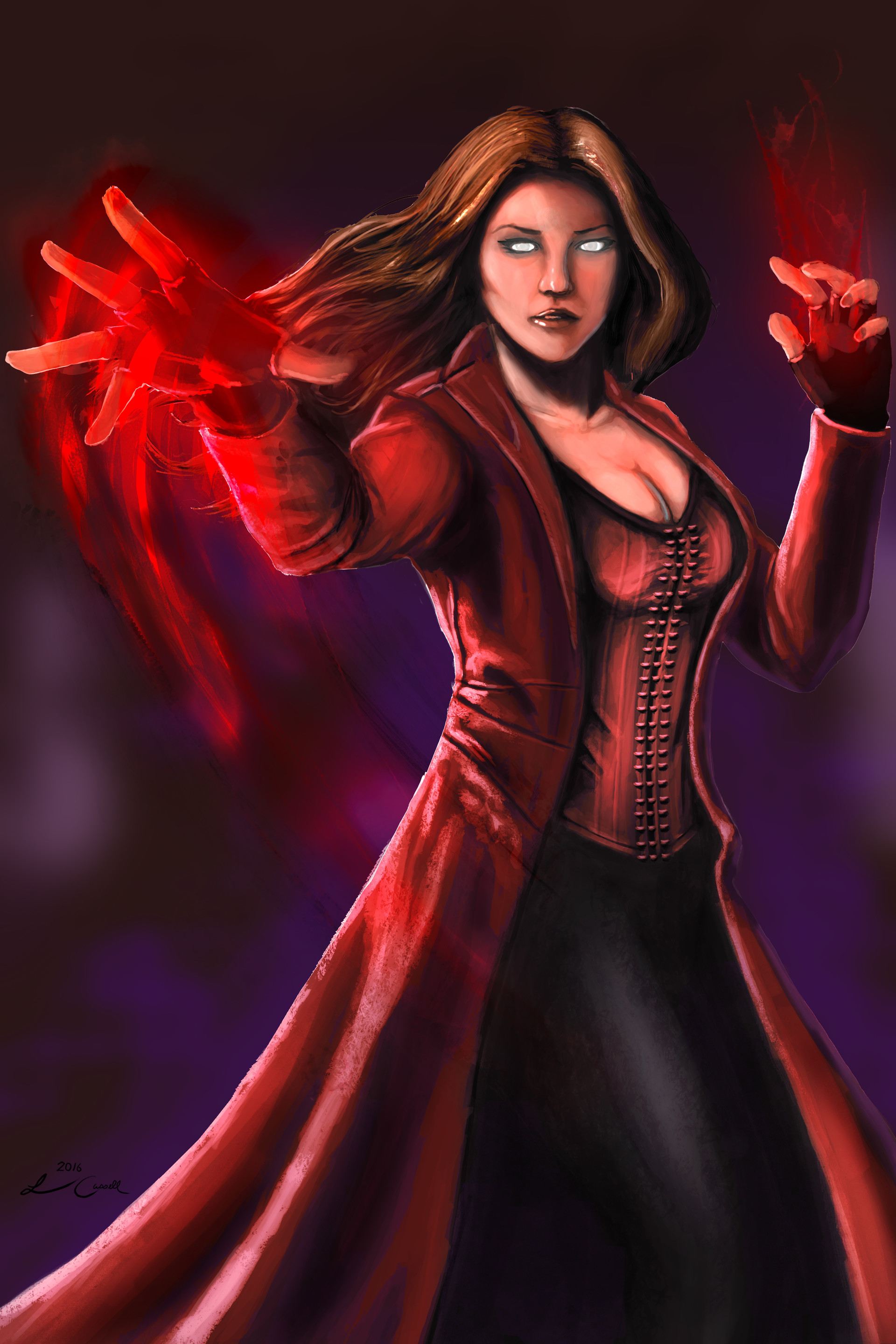 Scarlet Witch Timelapse. 