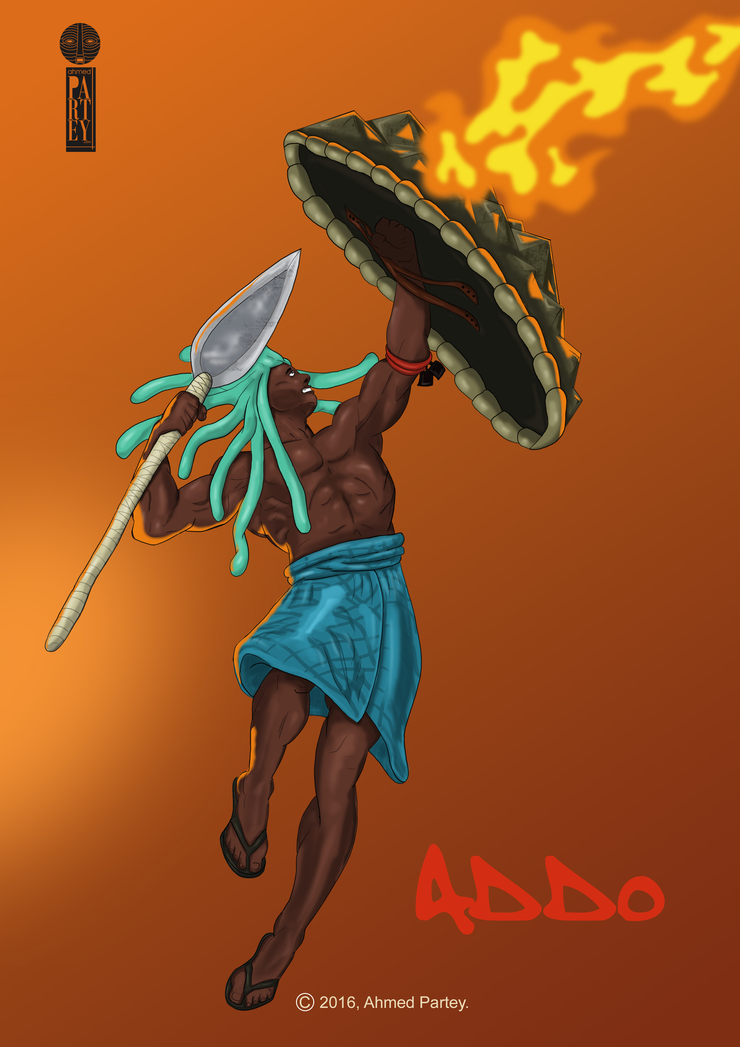 Addo, warriors from an imaginary past.