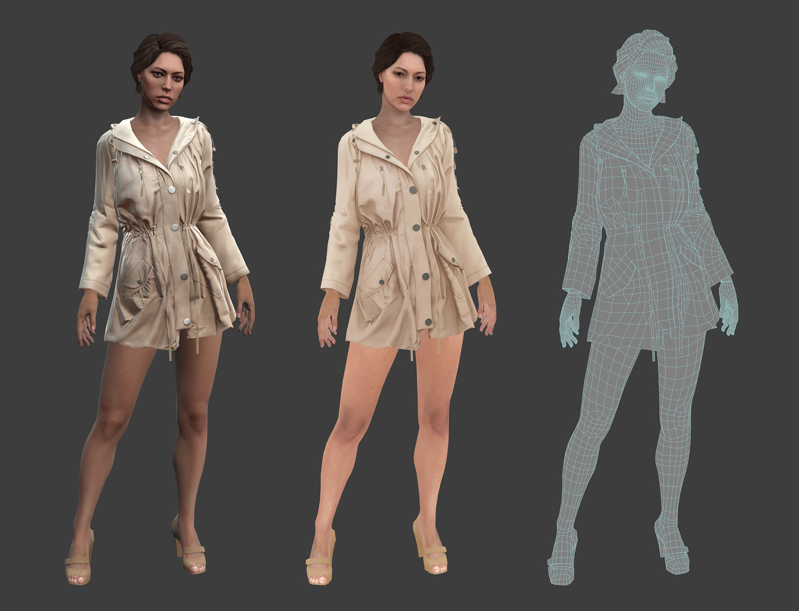 Artstation Personal Work Female Game Character Richard Smith
