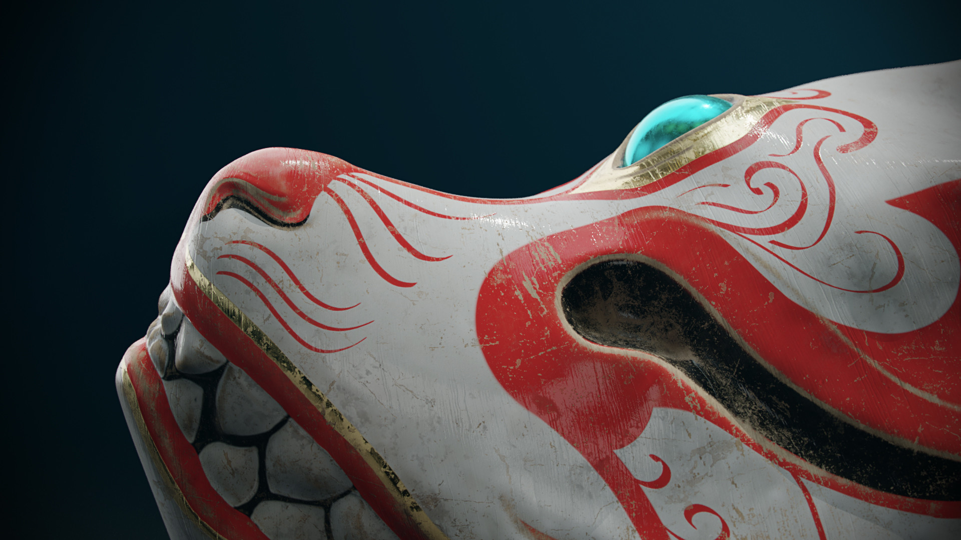 Artstation Kitsune Mask Marko R