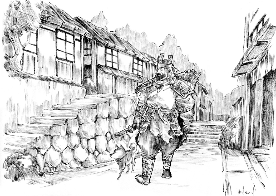 The Blacksmith walks into a town looking for Gantsetseg. However this japanese village is eerily empty. The Blacksmith formulates an exit strategy if it goes sour....