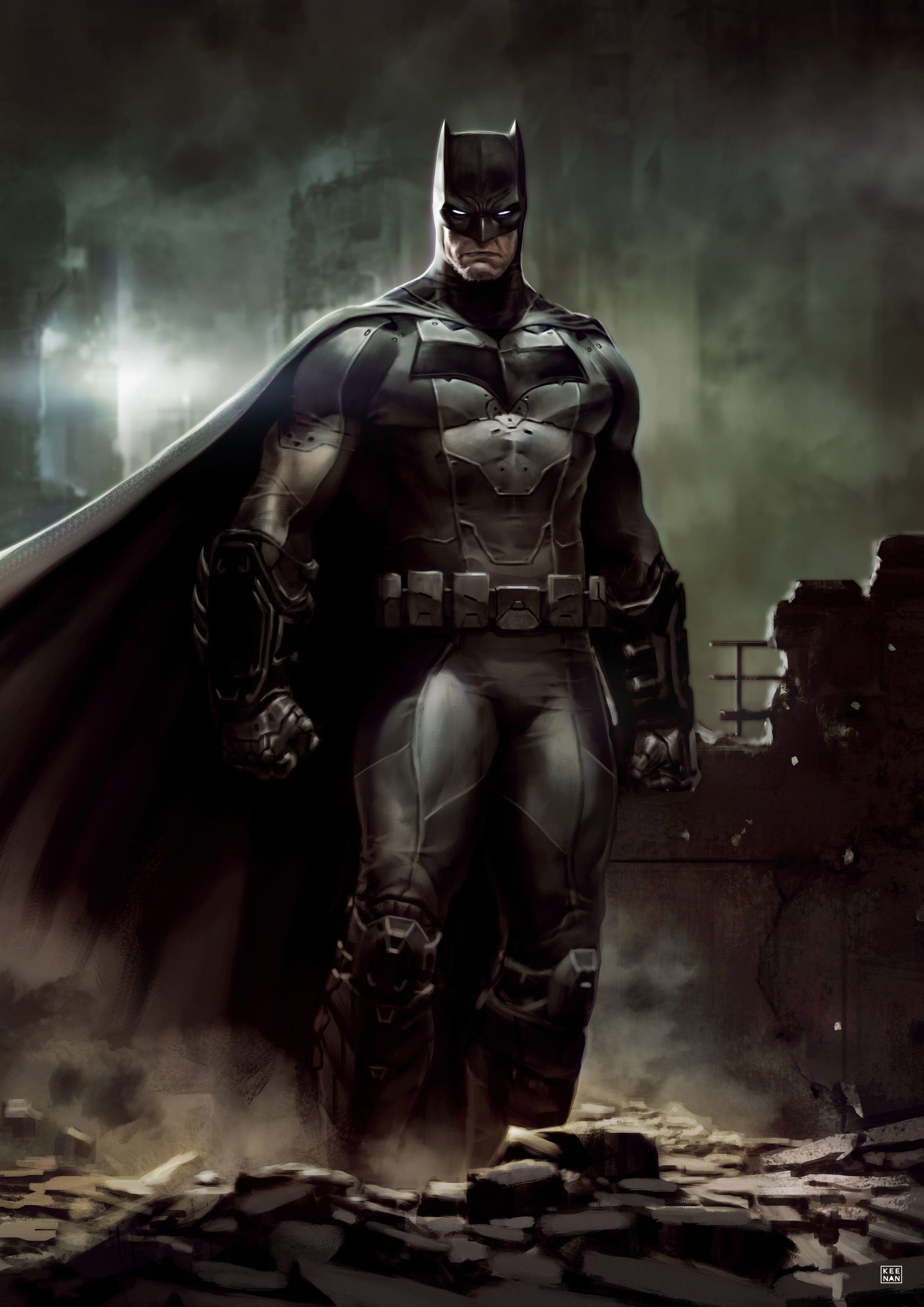 ArtStation - The Dark Knight: Gotham's Doom