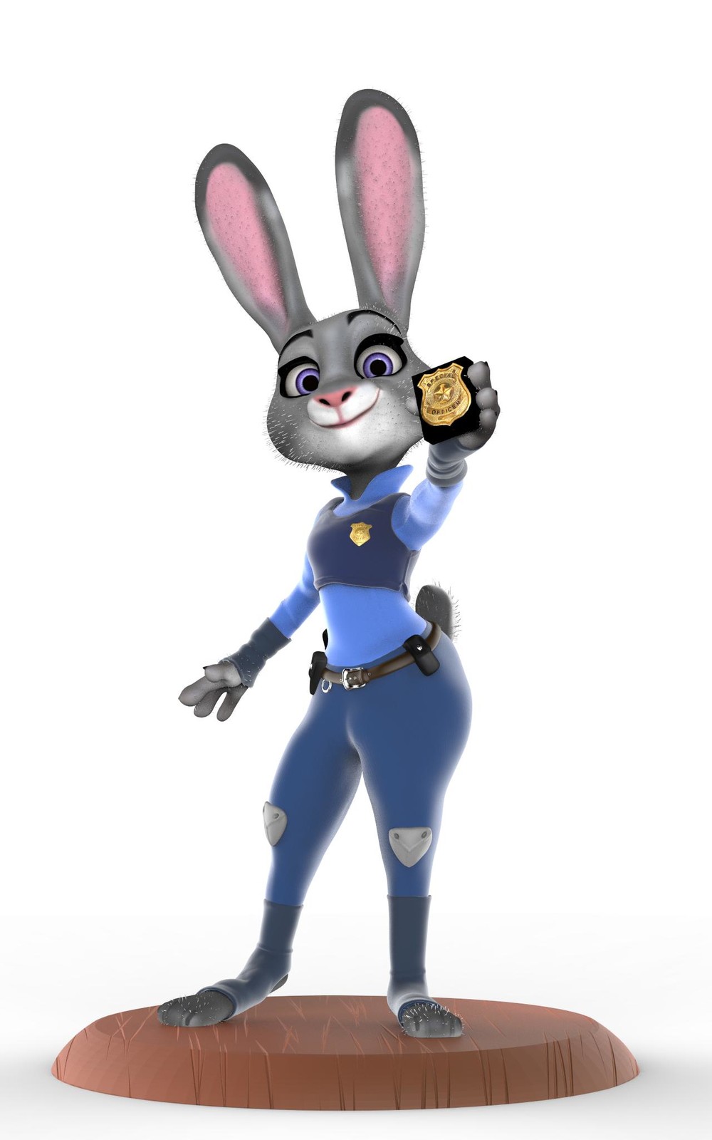 original  textured judy hopps