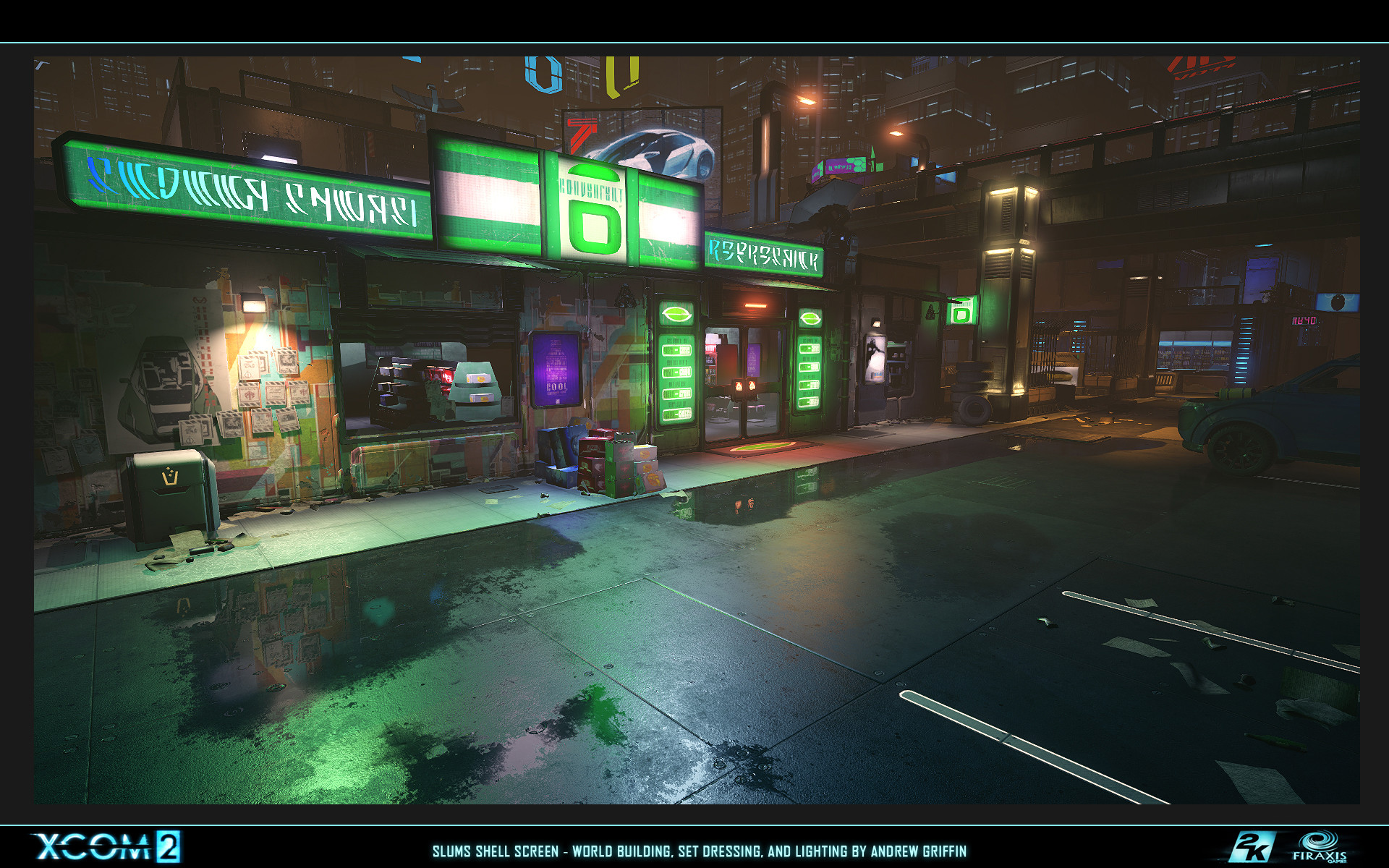 Artstation Xcom 2 Main Menu Screens Andrew Griffin