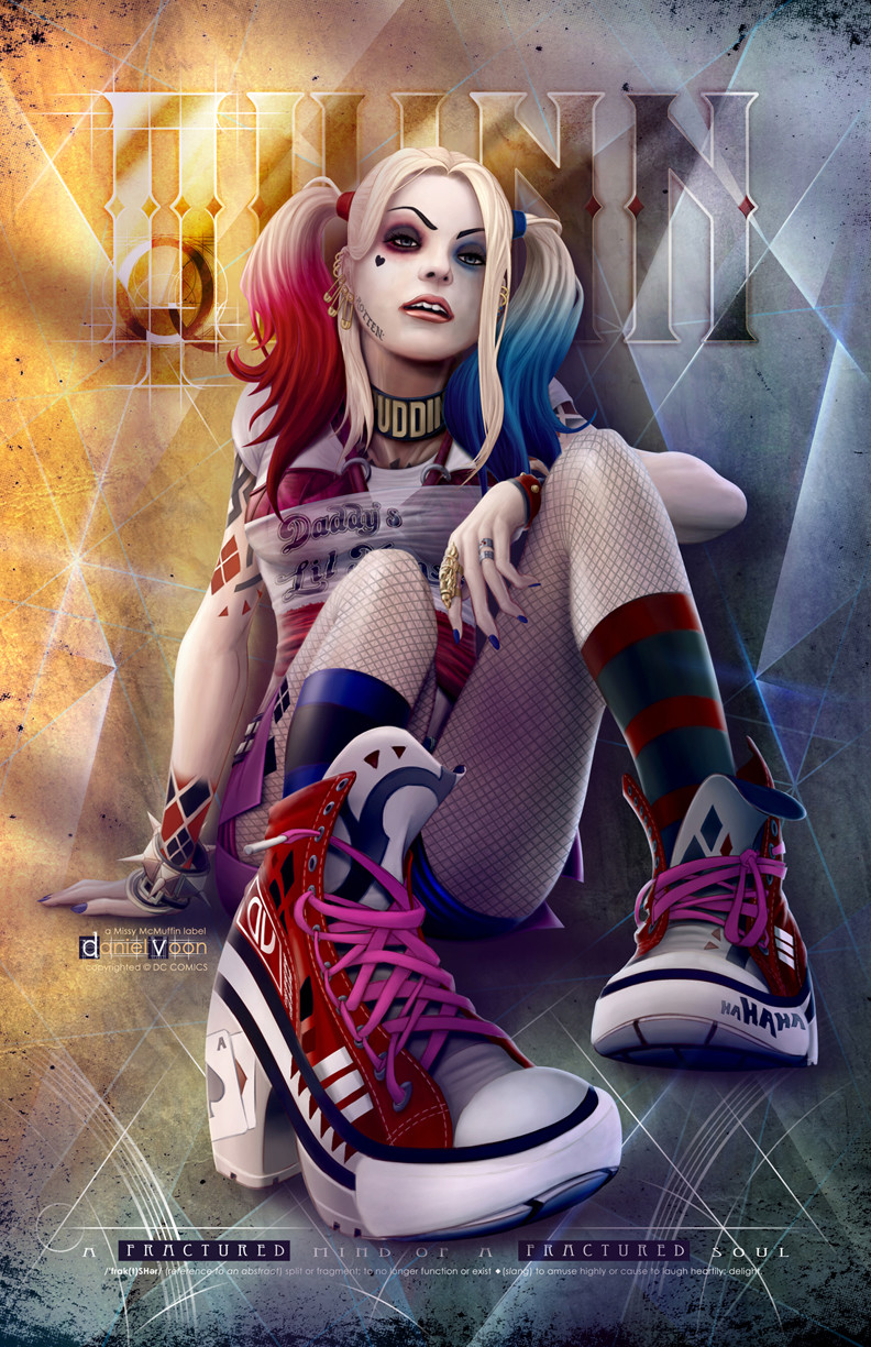Artstation Missy Mcmuffin Harley Quinn Dvoon 녕안
