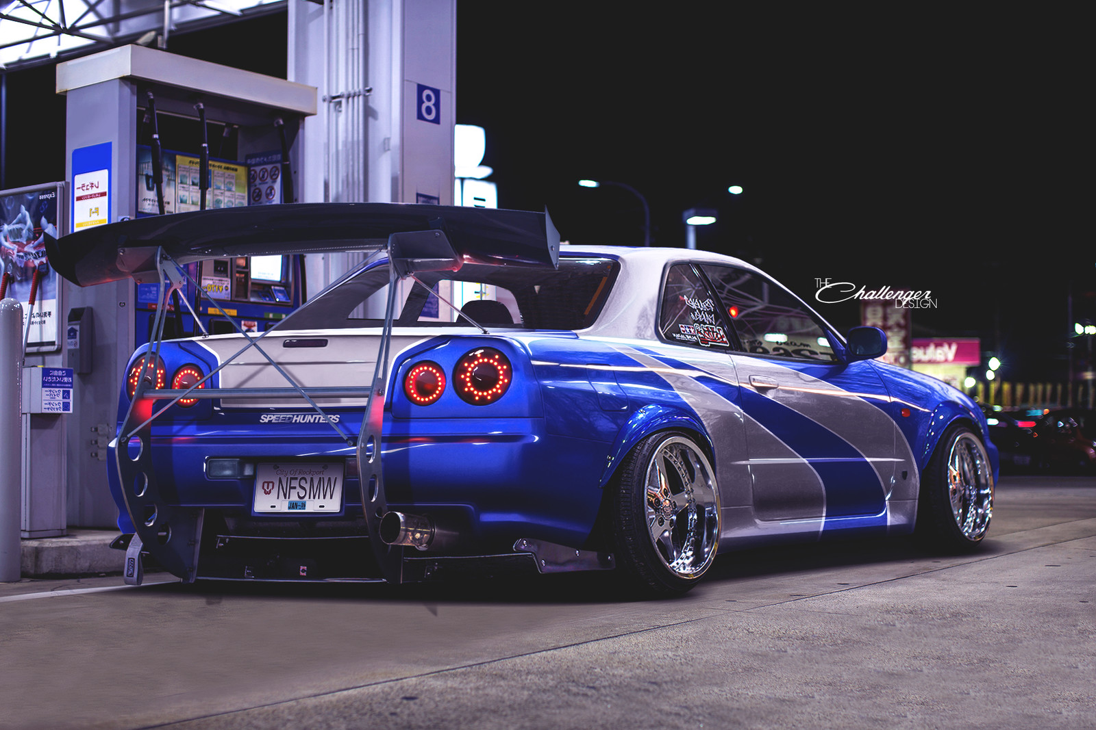 Artstation Nissan Skyline Gt R Bnr34 Abimelec Arellano
