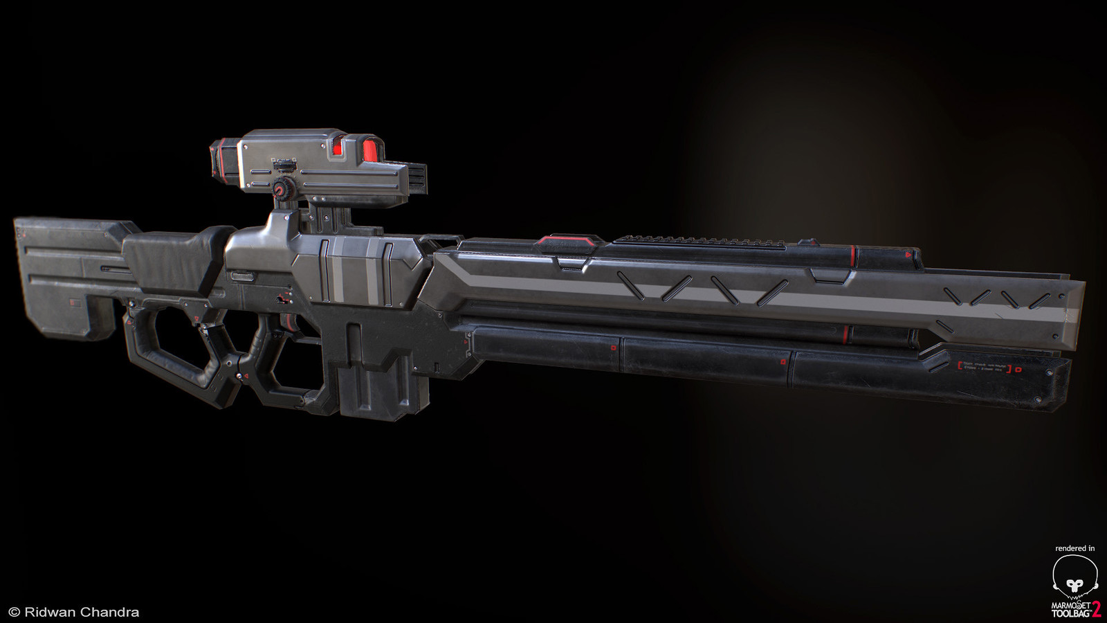 Ridwan Chandra - MeganeRid - Plasma Sniper Rifle