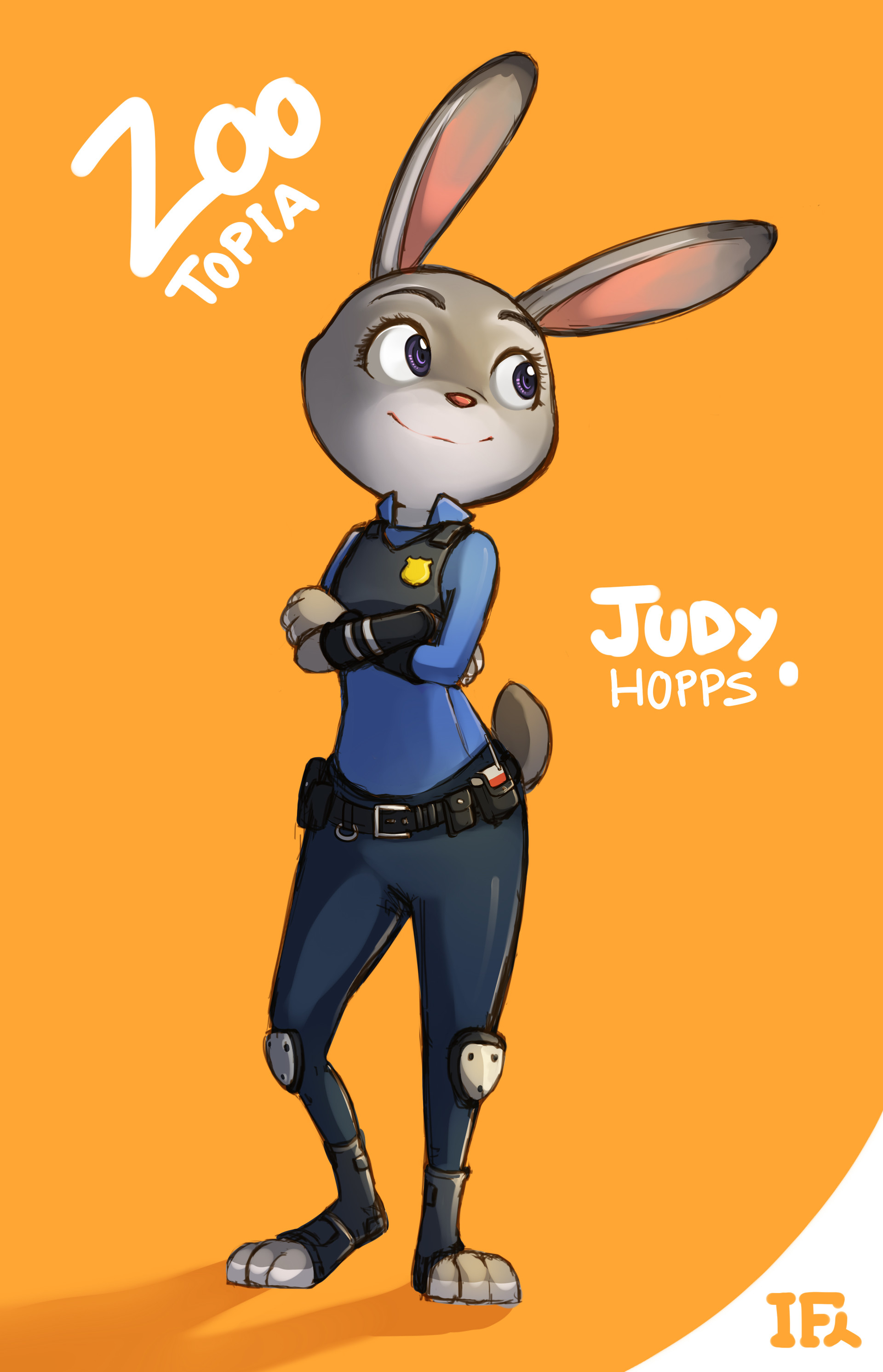 Iqbal Fauzi - Judy Hopps - Zootopia