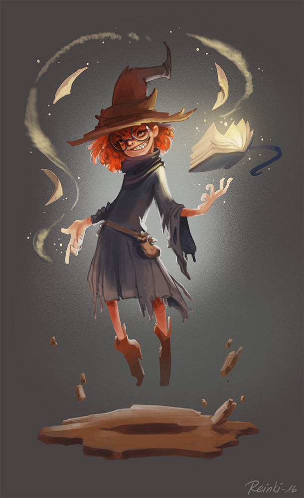 ArtStation - Witch, Kaja Reinki