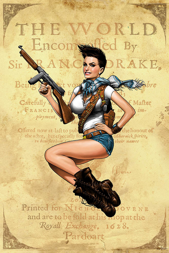 Nathania Drake Pinup