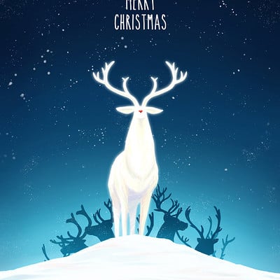 Andrew sebastian kwan the red nosed reindeer by andrewkwan d9ko5sm