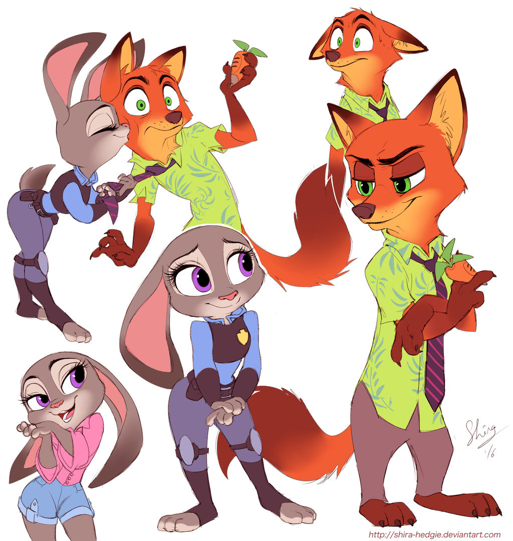 ArtStation - Chara design : Zootopia 2