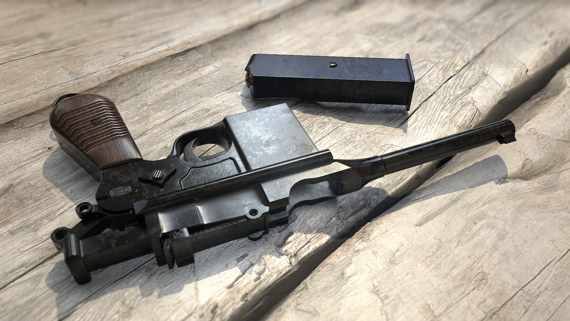 Mauser Schnellfeuer M712 モデルガン Mauser M712 | マルシン工業株式会社 - MARUSHIN