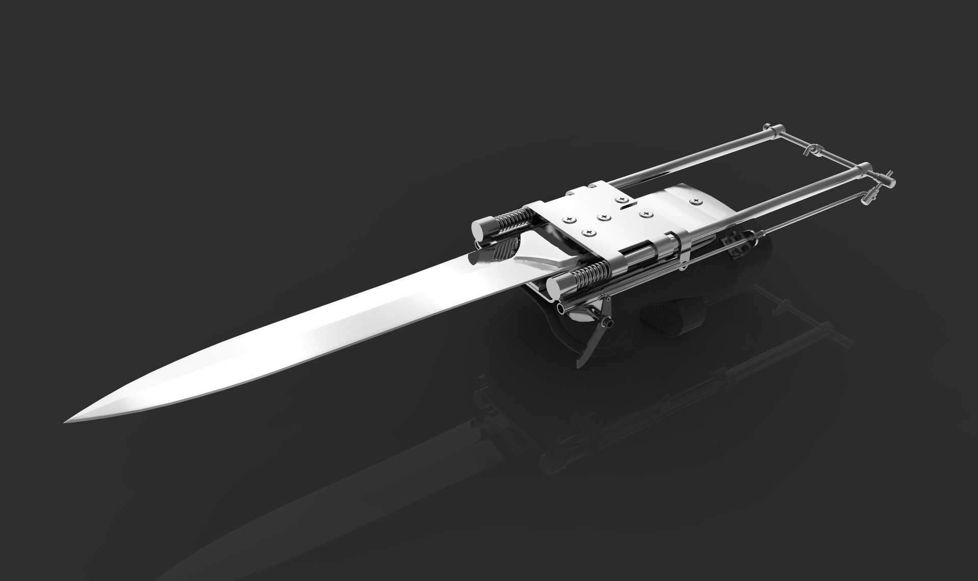 ArtStation SAW Gauntlet Weapon